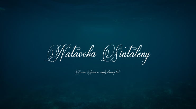 Natassha Sintaleny Font
