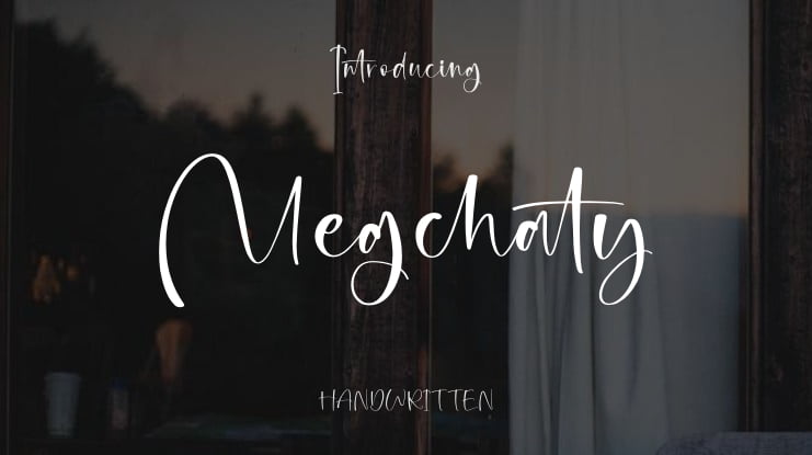 Megchaty Font