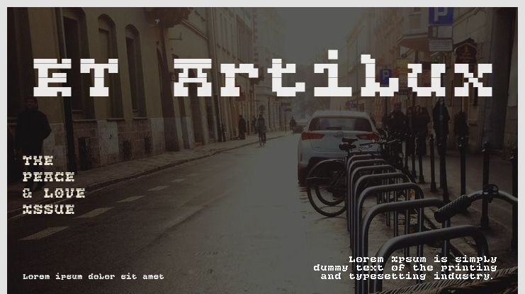 ET Artilux Font Family