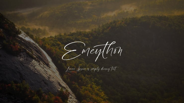 Emeython Font