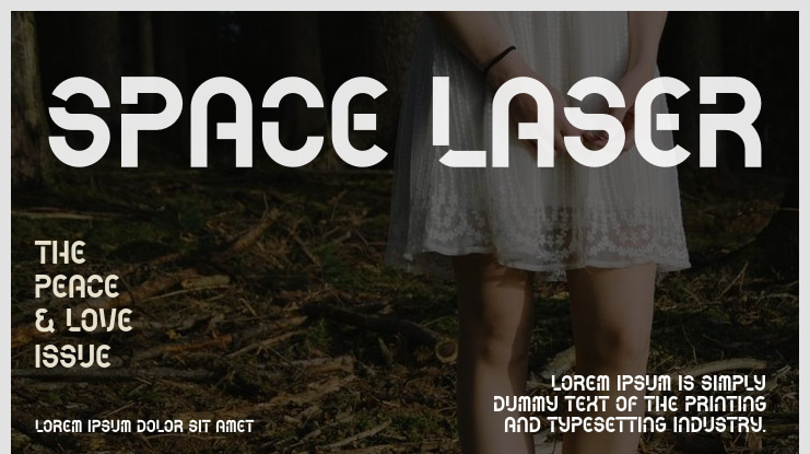 Space Laser Font