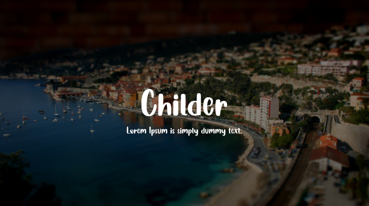 Childer Font