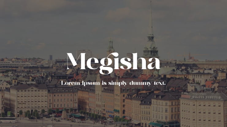 Megisha Font