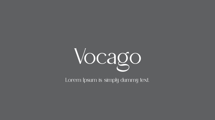 Vocago Font