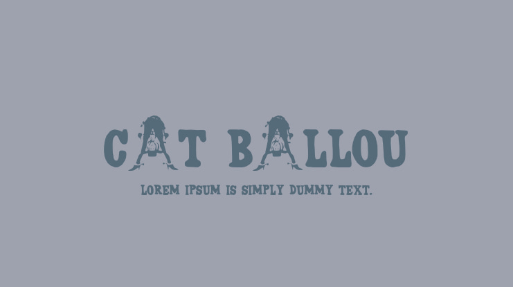 CAT BALLOU Font