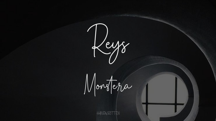 Reys Monstera Font