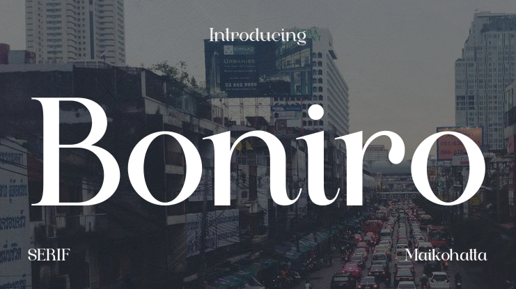 Boniro Font