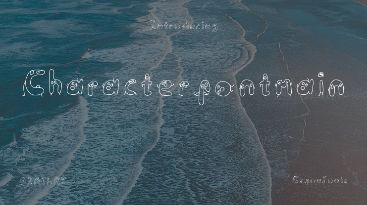 Characterfontmain Font Family