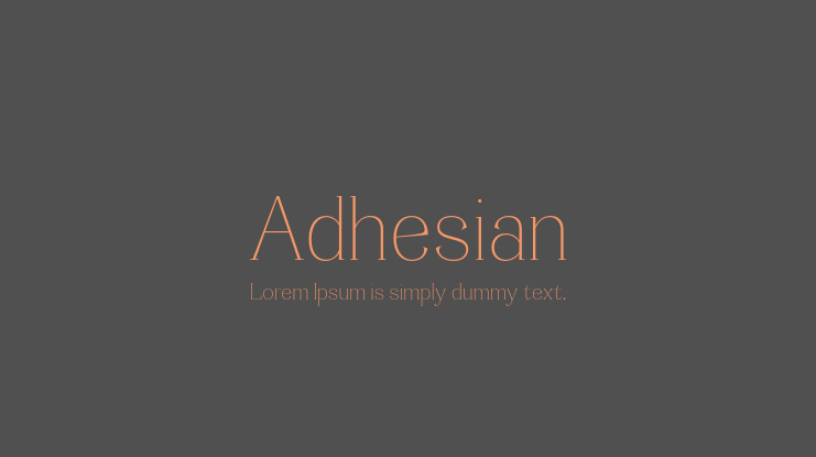 Adhesian Font