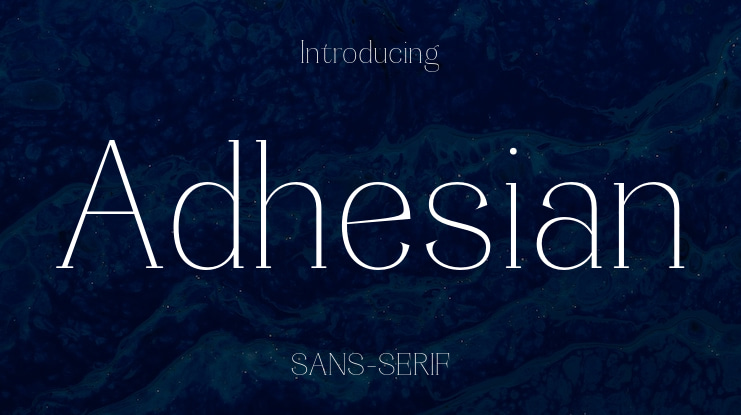 Adhesian Font