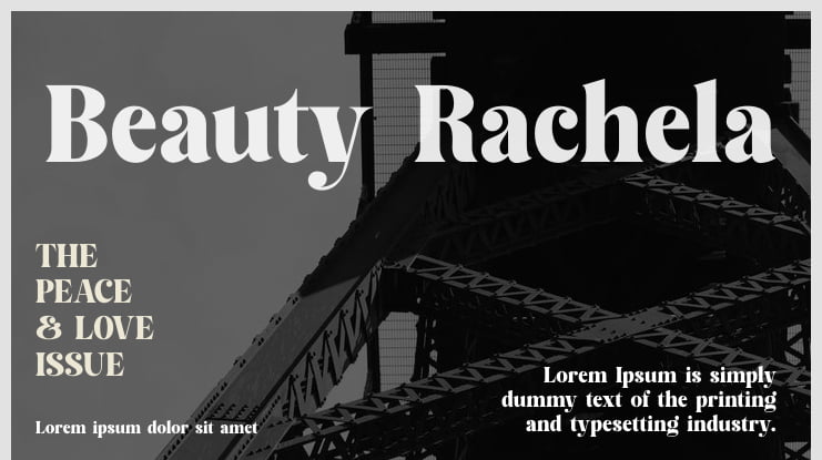 Beauty Rachela Font