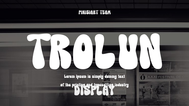 TROLUN Font