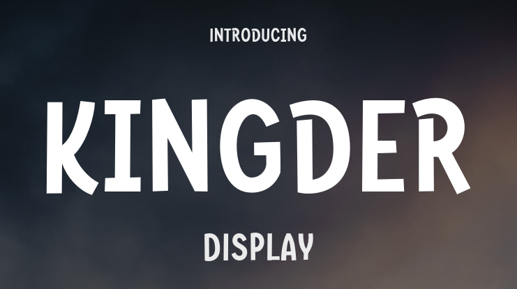 Kingder Font