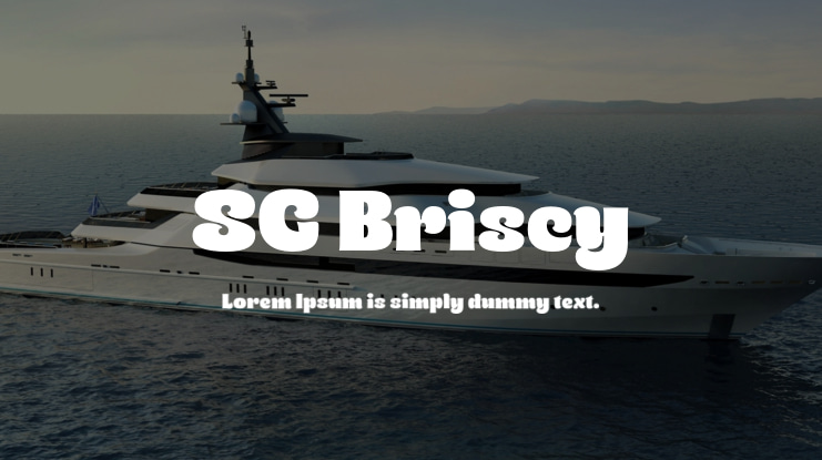 SG Briscy Font