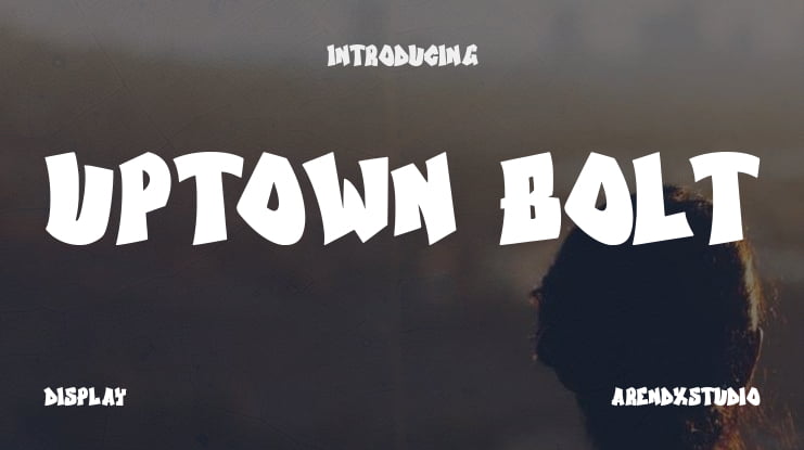 Uptown Bolt Font