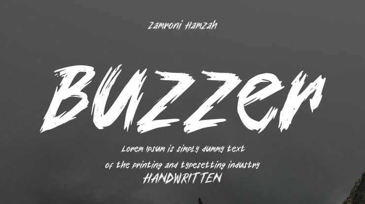 Buzzer Font