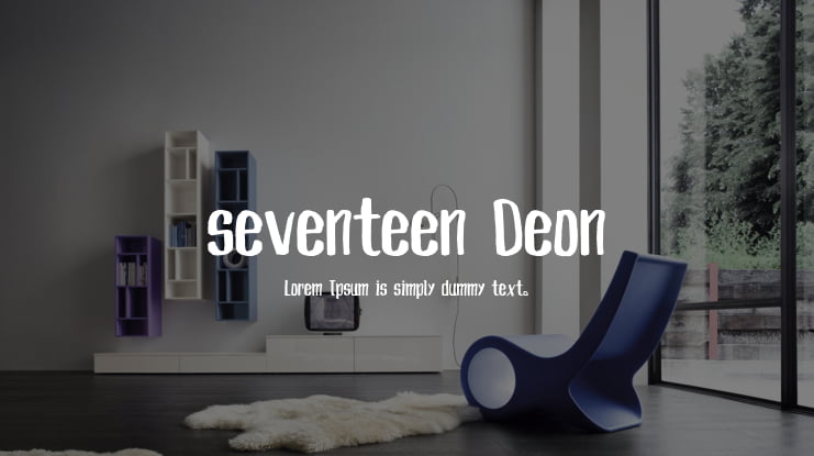 seventeen Deon Font