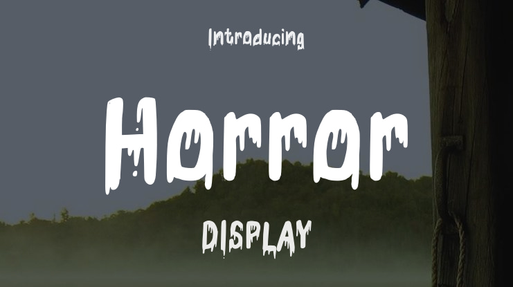 Horror Font