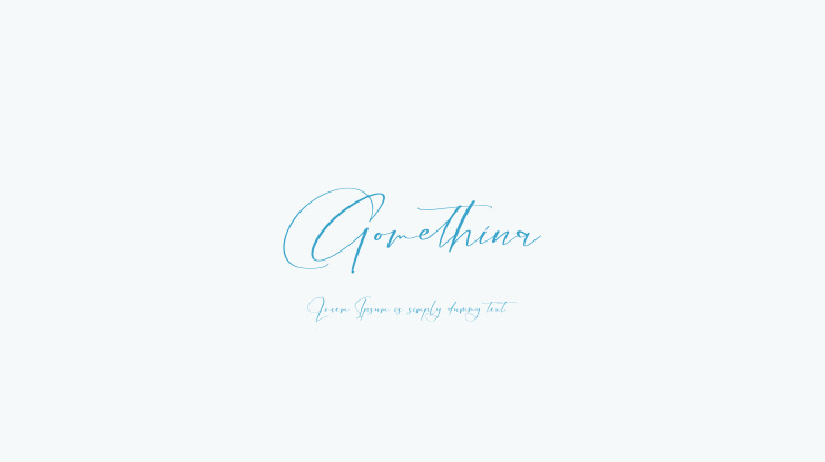 Gomethina Font