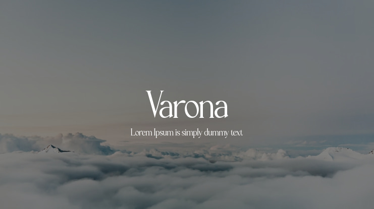 Varona Font