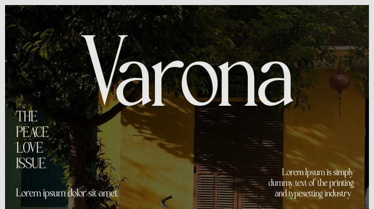 Varona Font