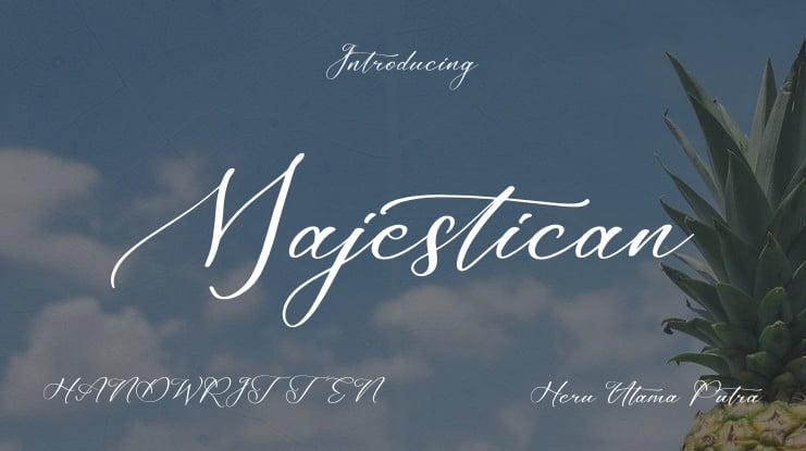 Majestican Font