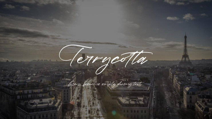 Terrycotta Font