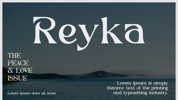 Reyka Font