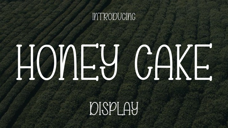 Honey Cake Font