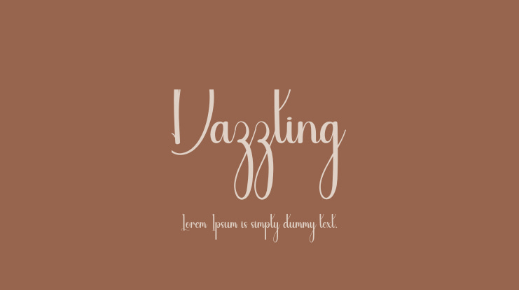Dazzling Font