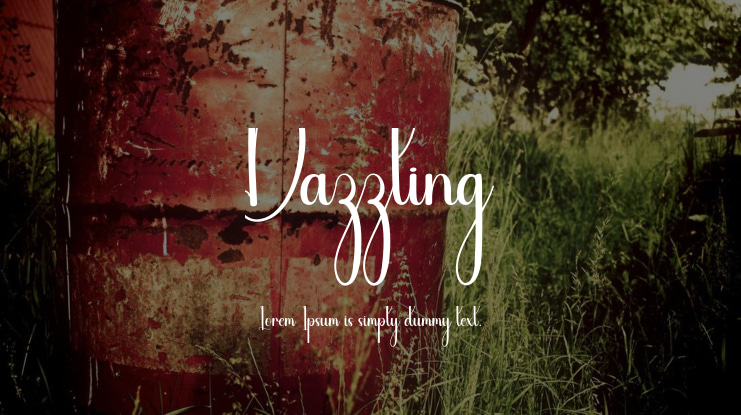 Dazzling Font