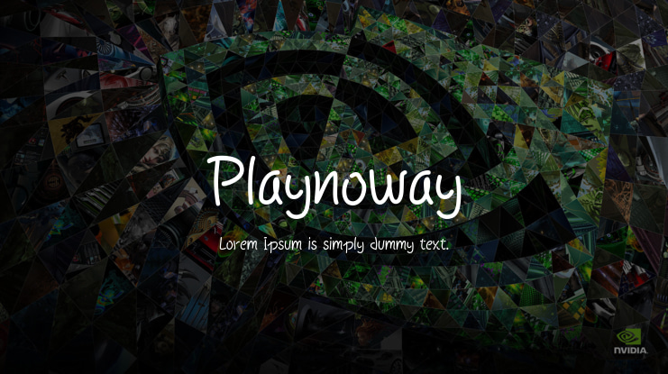 Playnoway Font