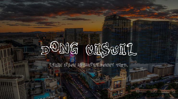 Dong Casual Font
