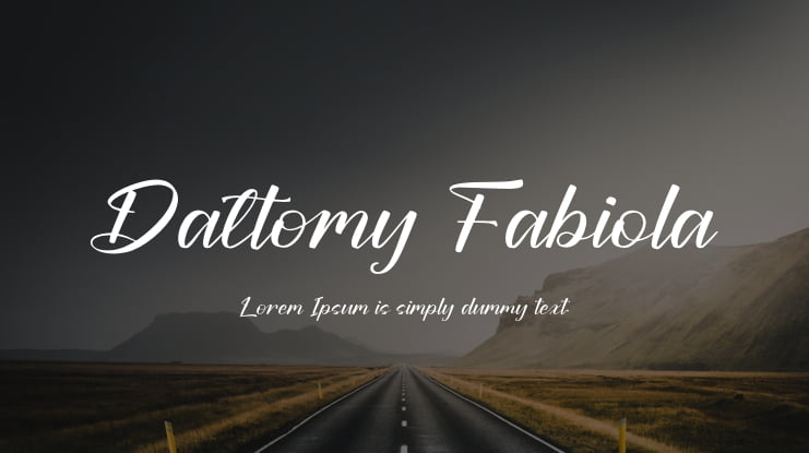 Daltomy Fabiola Font