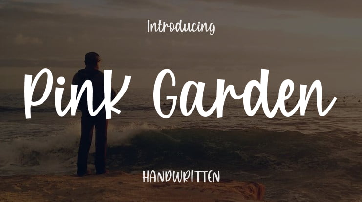 Pink Garden Font