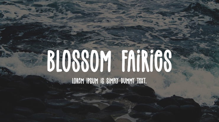 Blossom Fairies Font