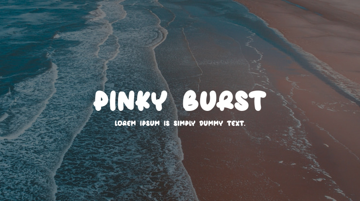Pinky Burst Font