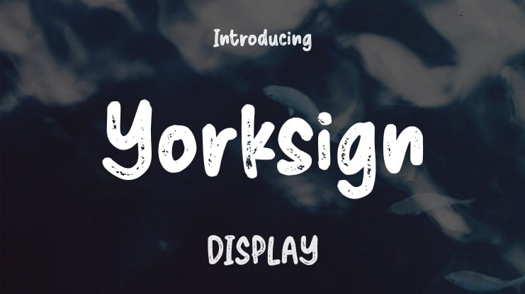 Yorksign Font