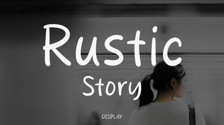 Rustic Story Font