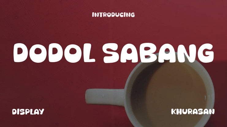 Dodol Sabang Font