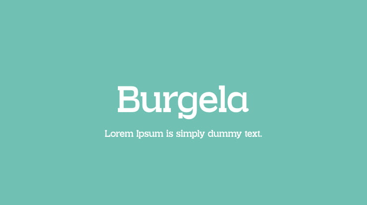 Burgela Font