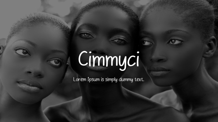 Cimmyci Font