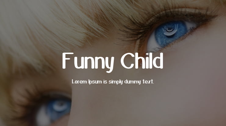 Funny Child Font