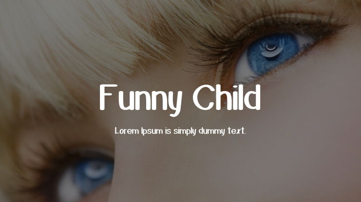 Funny Child Font