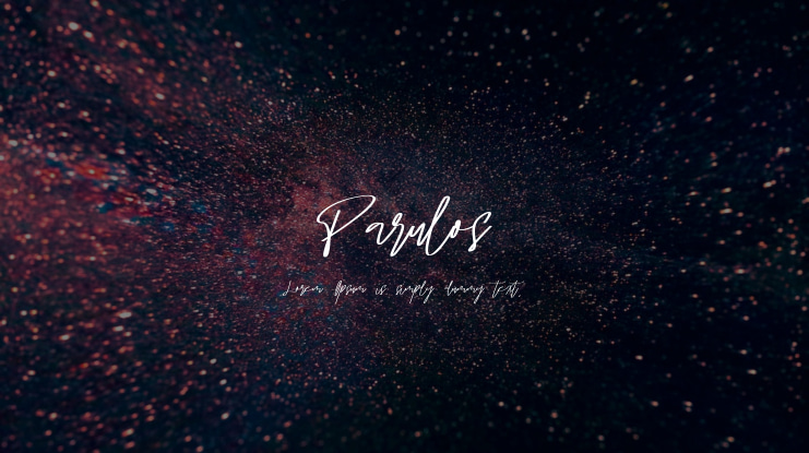 Parulos Font