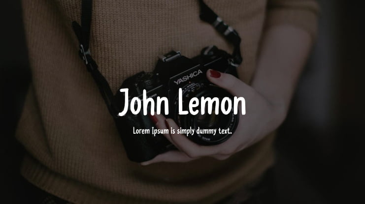 John Lemon Font
