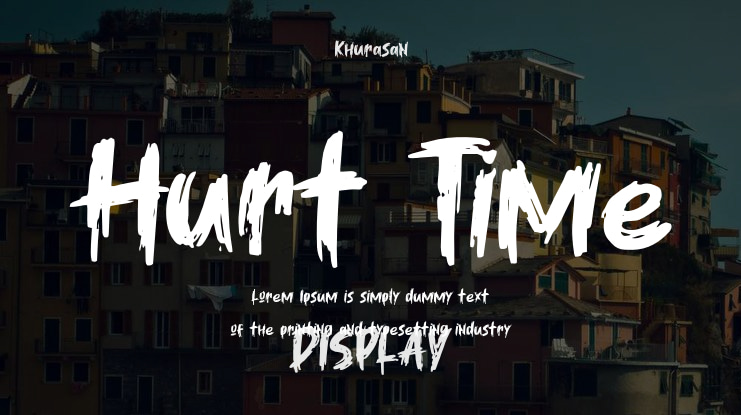 Hurt Time Font