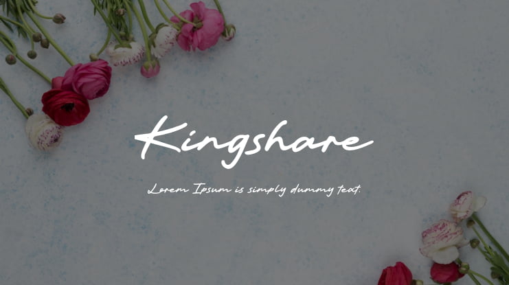 Kingshare Font