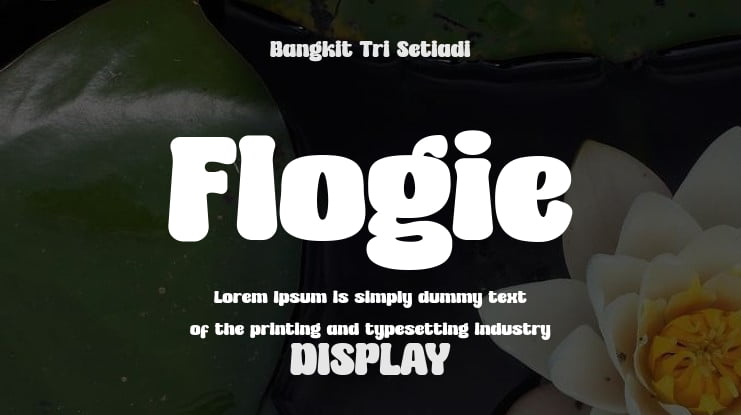 Flogie Font