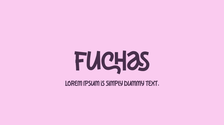 Fuchas Font